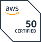 AWS 50 Certified